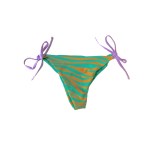 Sort of looser Eco-Slip_Zebra Turquoise Vendita Calda