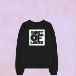 Sort of looser UNISEX Crew Neck_SORT OF LOOSER Black Negozi Online