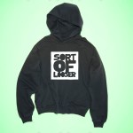 Sort of looser UNISEX Hoodie_SORT OF LOOSER Black Consegna Veloce