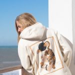 Sort of looser UNISEX Hoodie TIGER_Natural #baliinspired Fino Al -60%