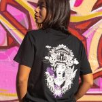 Sort of looser UNISEX T-shirt BARONG_Black Violet #baliinspired Presa