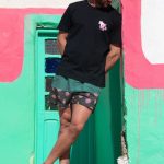 Sort of looser UNISEX T-shirt BARONG_Black Rose #baliinspired Offerta