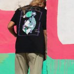Sort of looser UNISEX T-shirt TIGER_Black-Violet #baliinspired Online