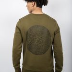 Sort of looser CLICK_military crewneck Italia