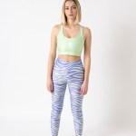 Sort of looser Eco-leggings ZEBRA In Saldo