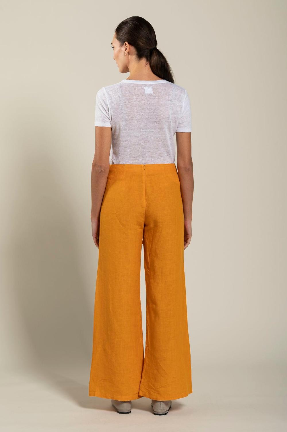 ﻿120% Lino Long Wrap Pant With Drawstring 50% di sconto per tempo limitato