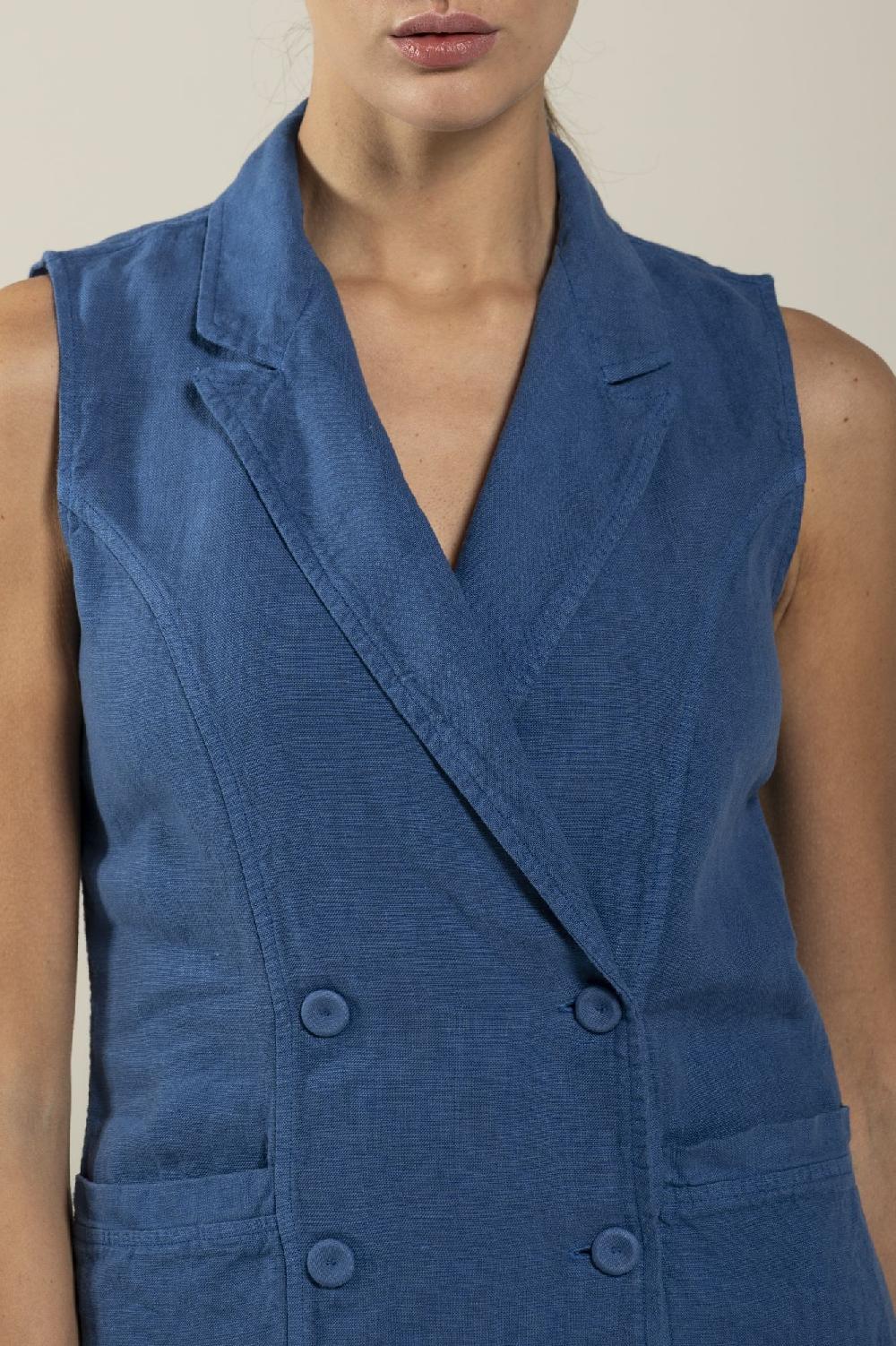 120% Lino Suit Dress Sottocosto