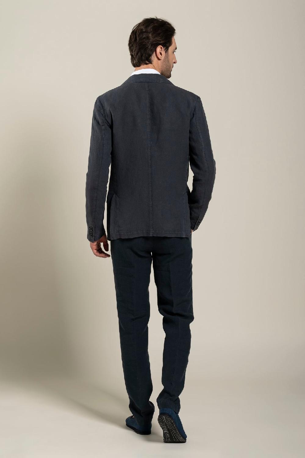 120% Lino Man Blazer In Vendita