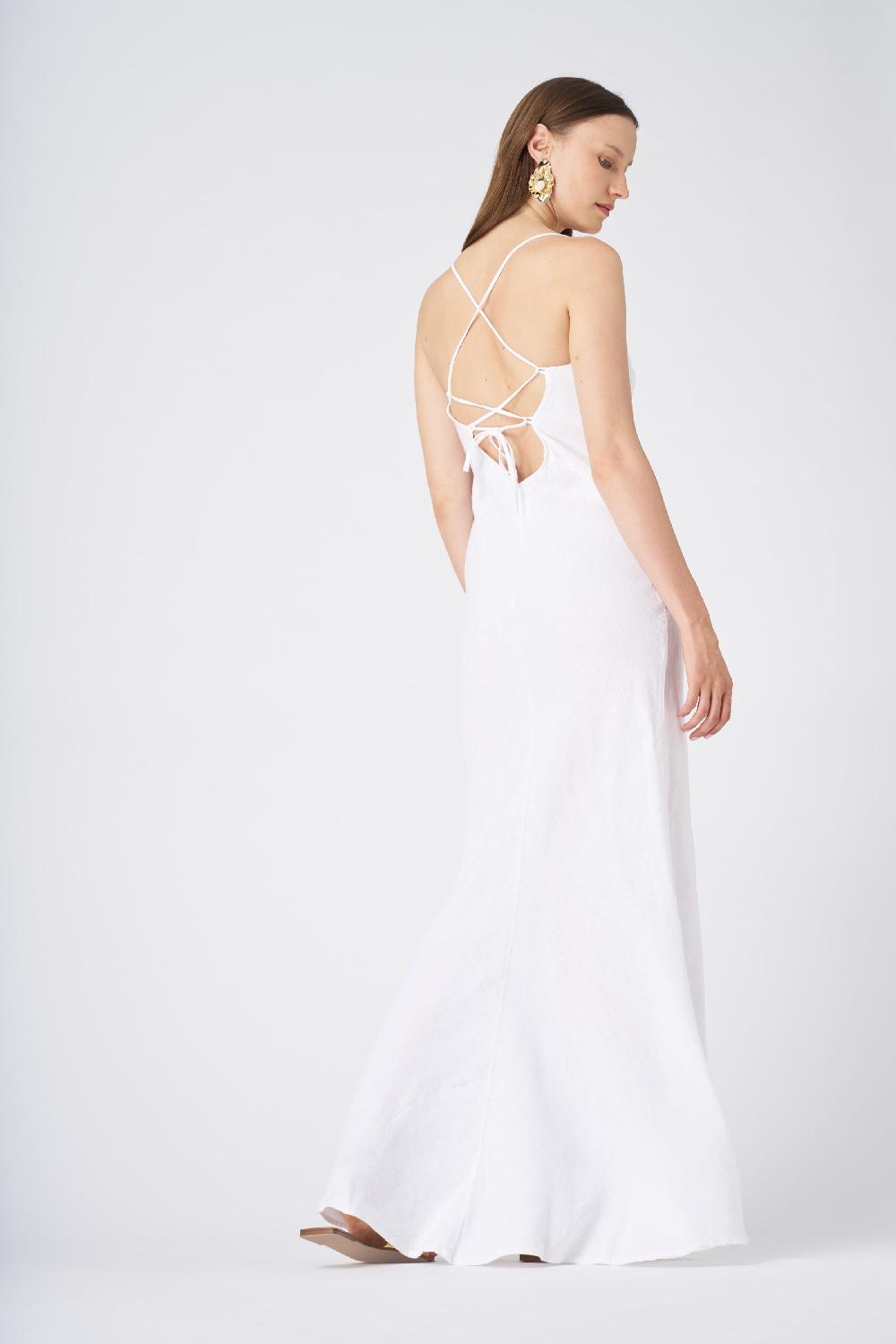 120% Lino Slip Dress Lightning offer