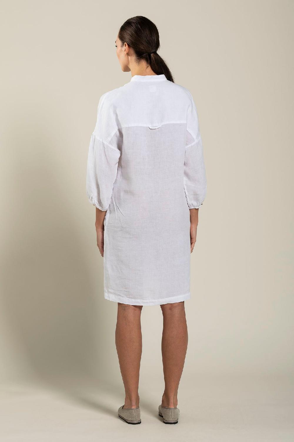 120% Lino Dress With Pockets Enormi sconti