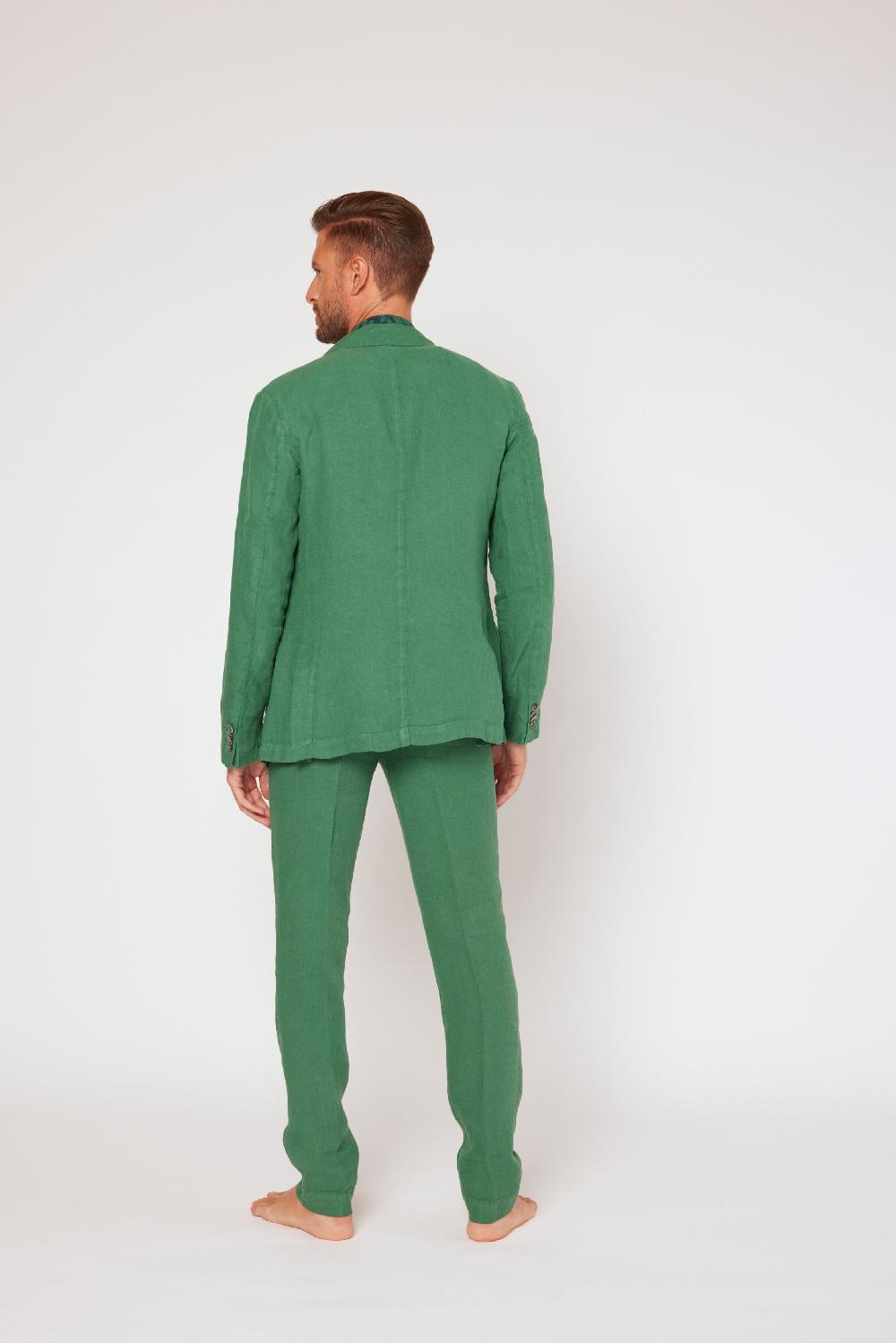 120% Lino Linen Jacket Pezzi Unici
