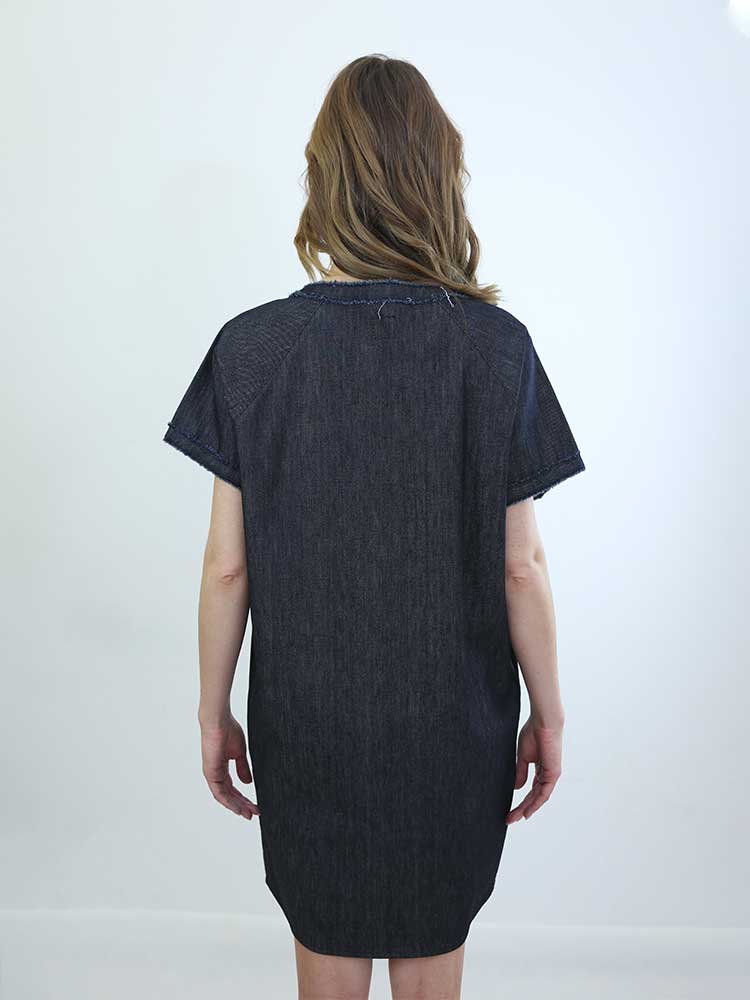 Tricot à Porter ABITO OVETTO CON TASCHE A FILO Saldi Di Fabbrica