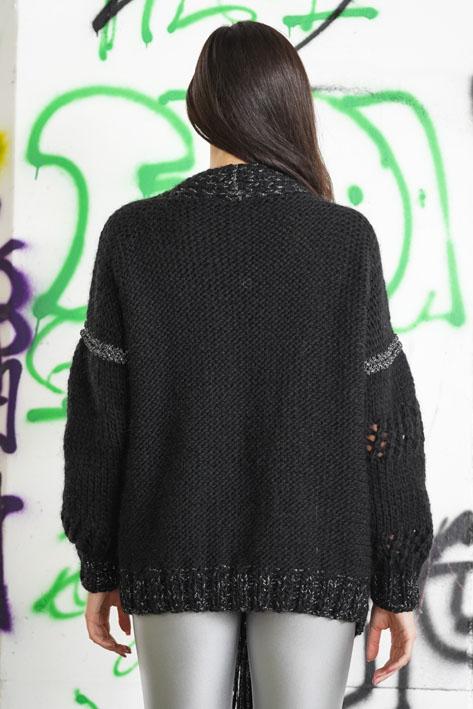 Tricot à Porter Asymmetrical cardigan Italy