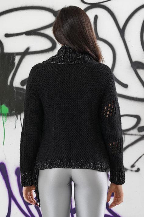 Tricot à Porter Asymmetrical collar Italia