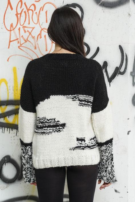 Tricot à Porter Bicolor melange spot In Linea