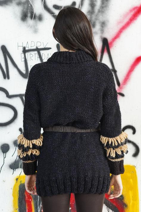 Tricot à Porter Cardigan fringe Vendita