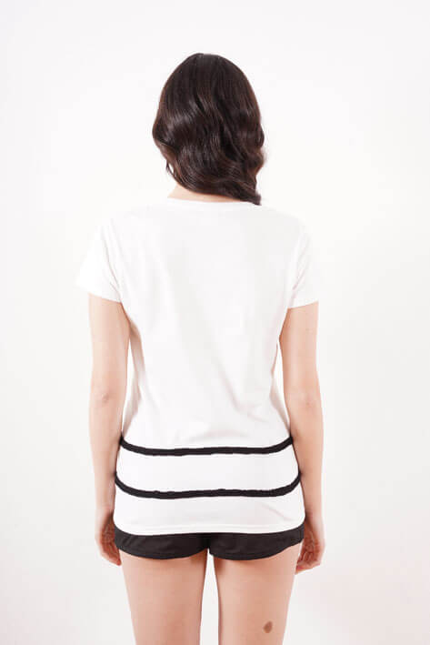 Tricot à Porter Belt t-shirt Qualità Garantita