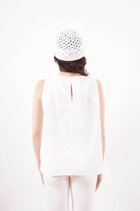 Tricot à Porter Cotton tank top Shopping Online