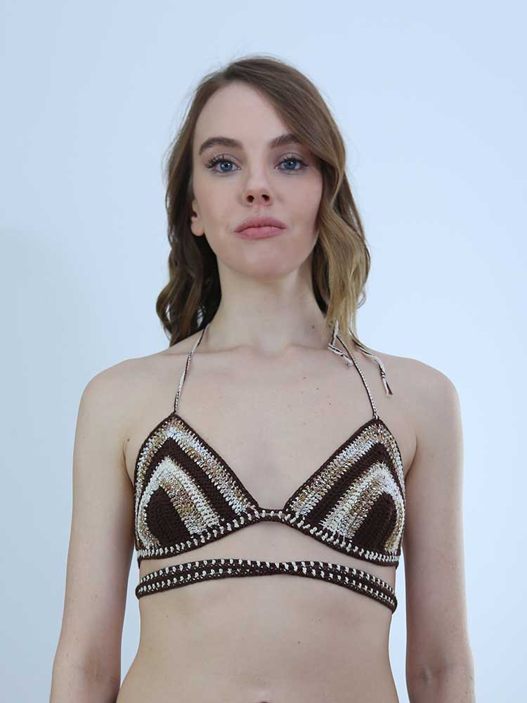 Tricot à Porter BRA TRIANGOLO CROCHET Novità