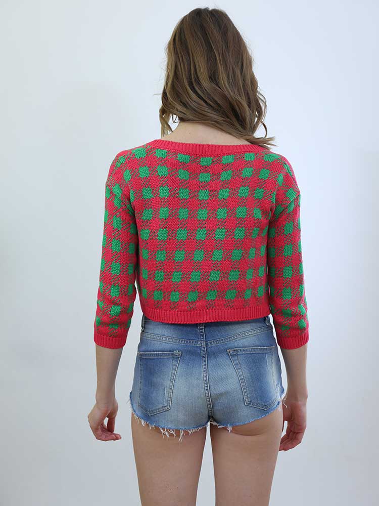 Tricot à Porter MINI CARDIGAN CROPPED Qualità