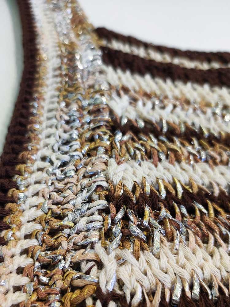 Tricot à Porter TOP RIGHE CROCHET Offerte giornaliere