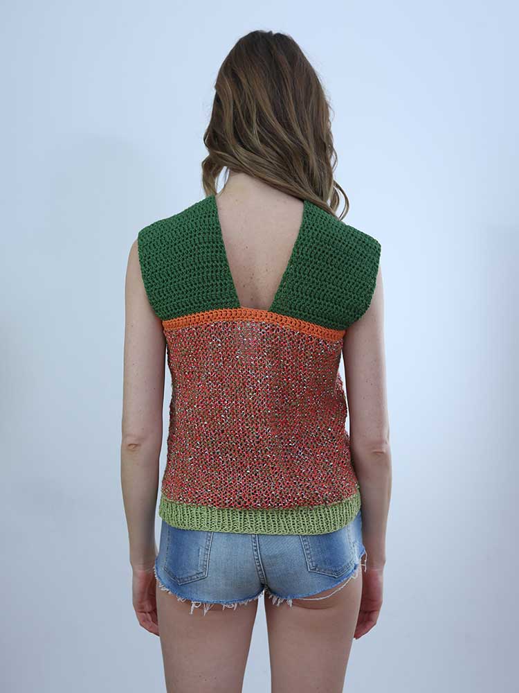 Tricot à Porter TOP SPALLA LARGA SCOLLO V Sottocosto