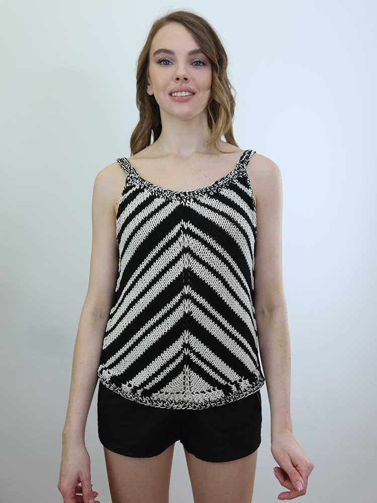 Tricot à Porter TOP SPALLINA OPTICAL Convenienza