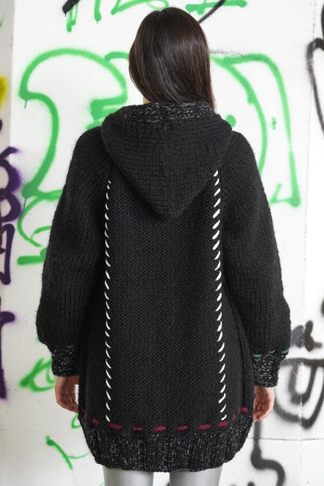 Tricot à Porter Coat lurex pocket Online