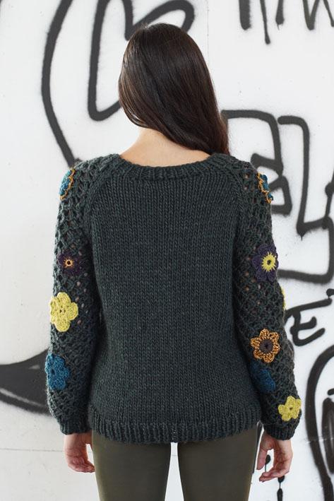 Tricot à Porter Flower sleeves Offerte