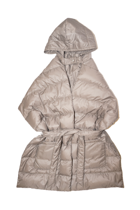 Tricot à Porter Stola piumino con cappuccio In Saldo