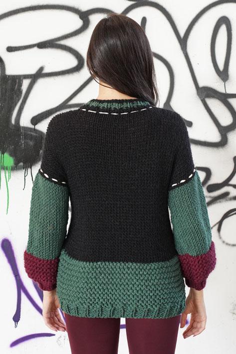 Tricot à Porter Sweater bicolor 2025