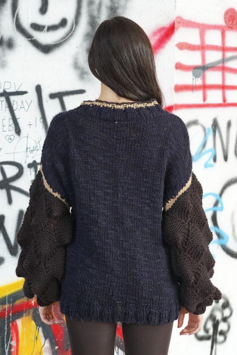Tricot à Porter Sweater sleeves dino Vendita