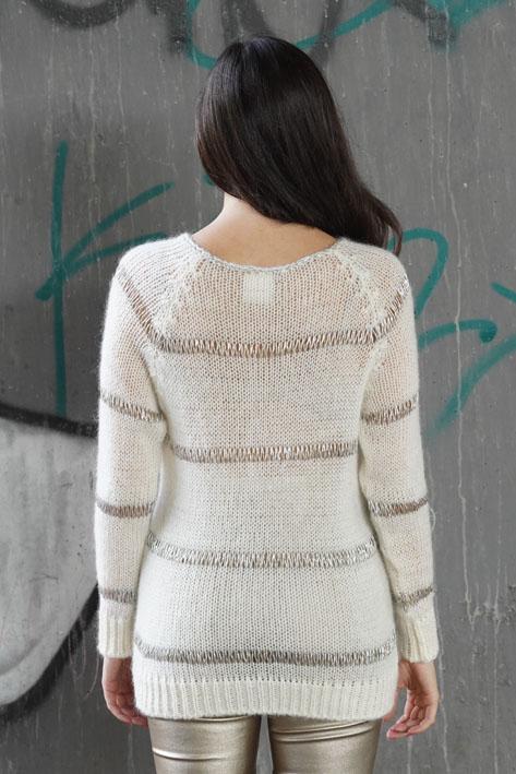 Tricot à Porter Lurex stripe Acquista Ora