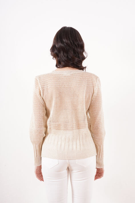Tricot à Porter Linen sweater Sottocosto
