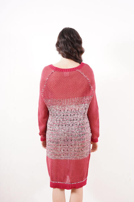 Tricot à Porter Midi dress lurex Sconto