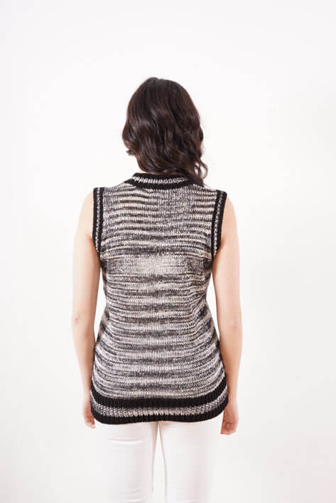 Tricot à Porter Mix up gilet Offerta