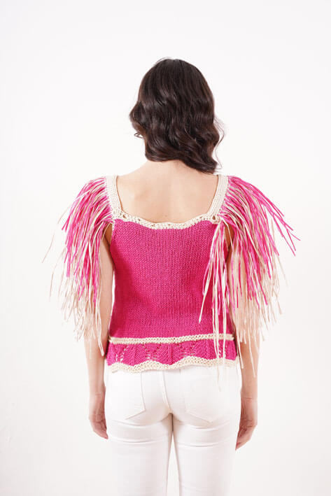 Tricot à Porter Shoulder rafia Negozio