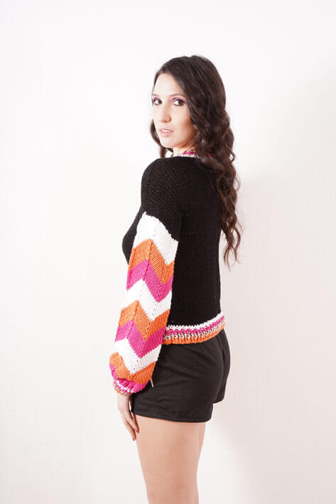 Tricot à Porter Sweater twill Spedizione Gratuita