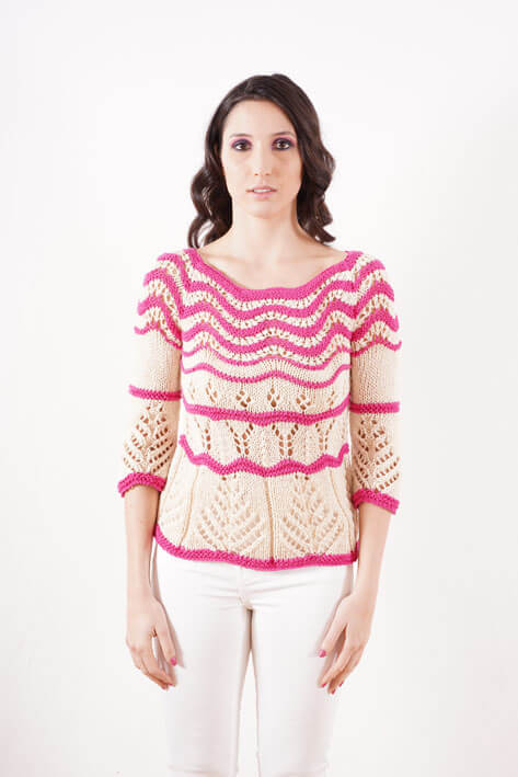 Tricot à Porter Sweater waves