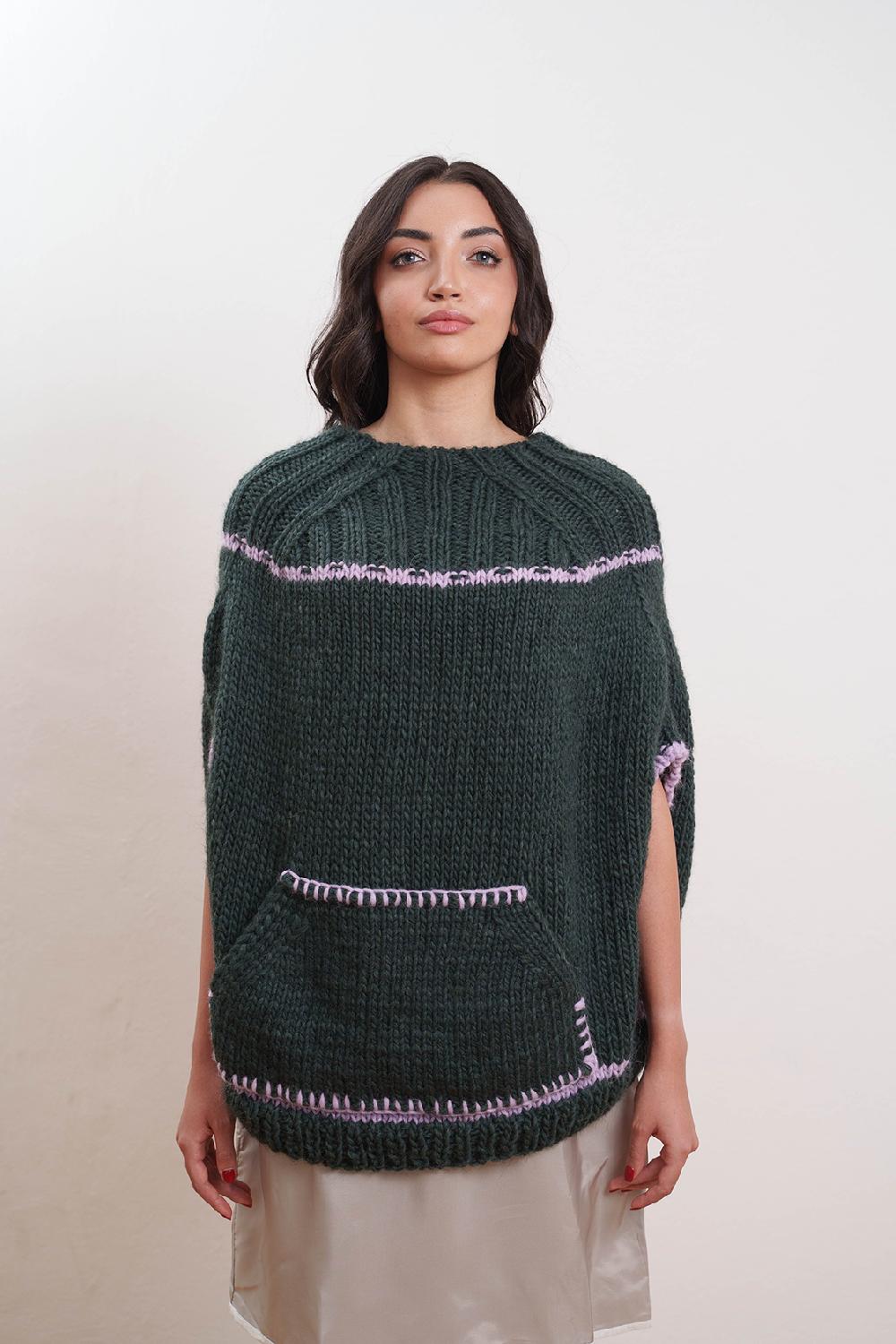 Tricot à Porter Poncho Nuova