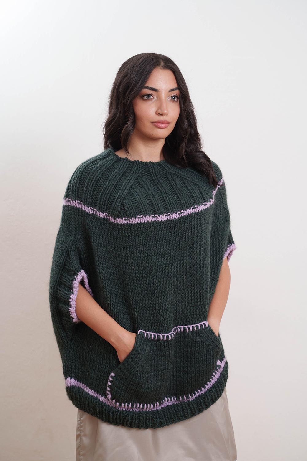 Tricot à Porter Poncho Nuova