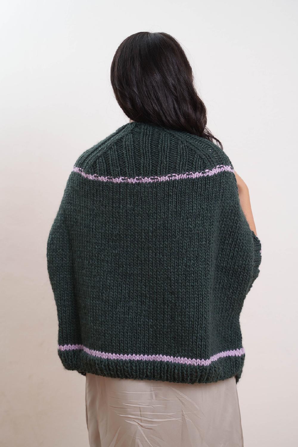 Tricot à Porter Poncho Nuova