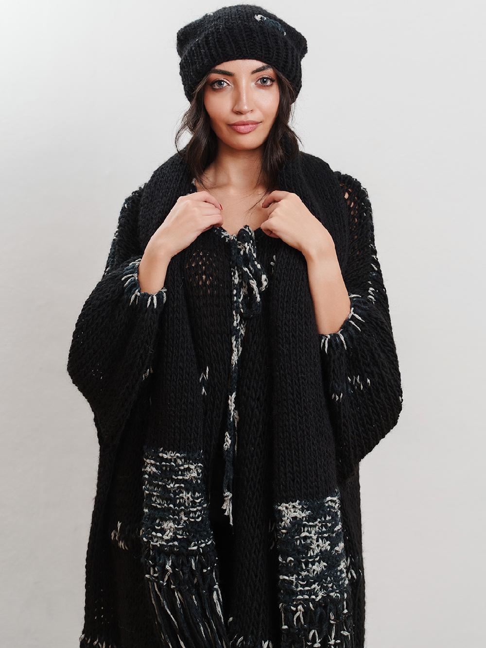Tricot à Porter Maxi Cardigan intarsi 2025