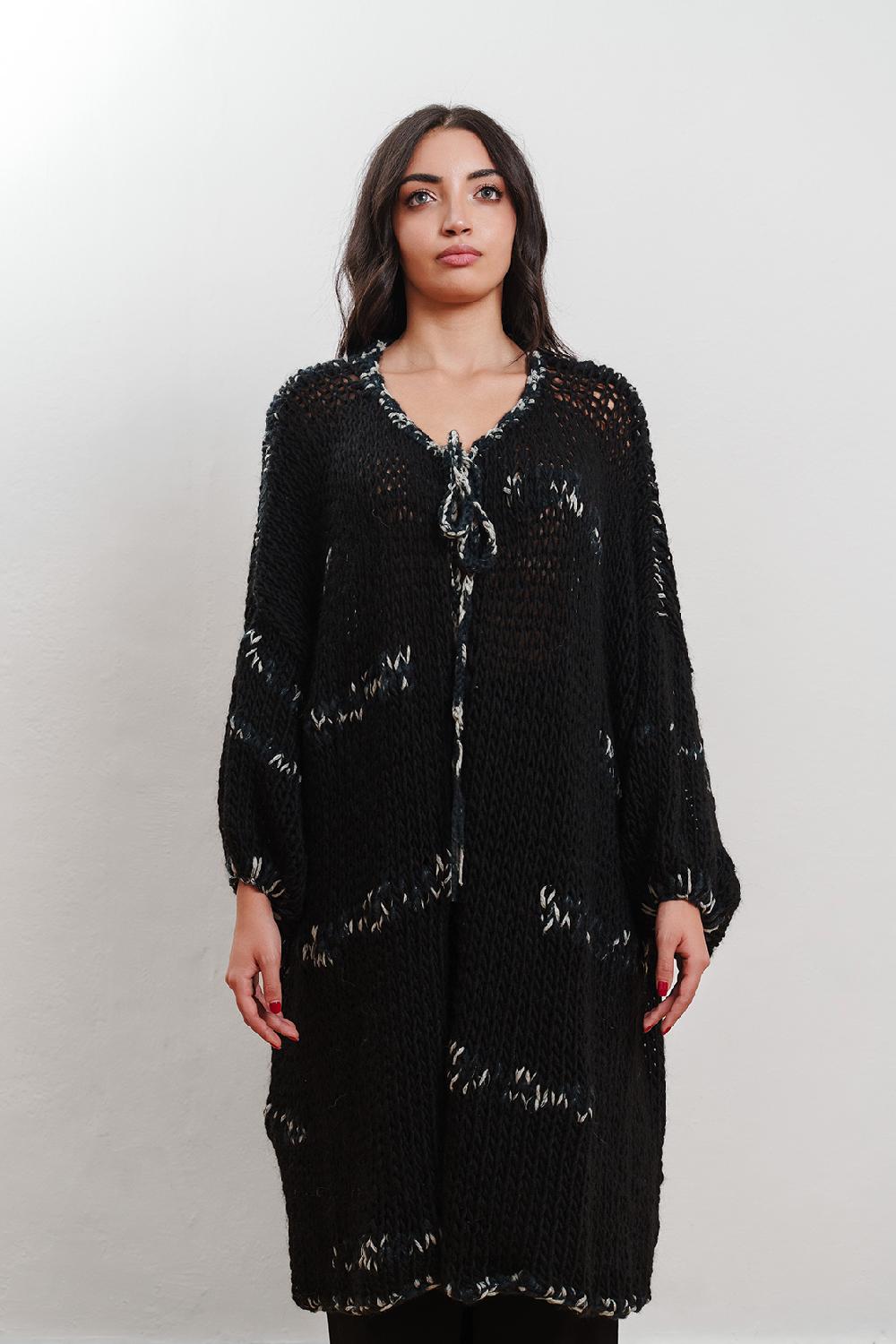 Tricot à Porter Maxi Cardigan intarsi 2025