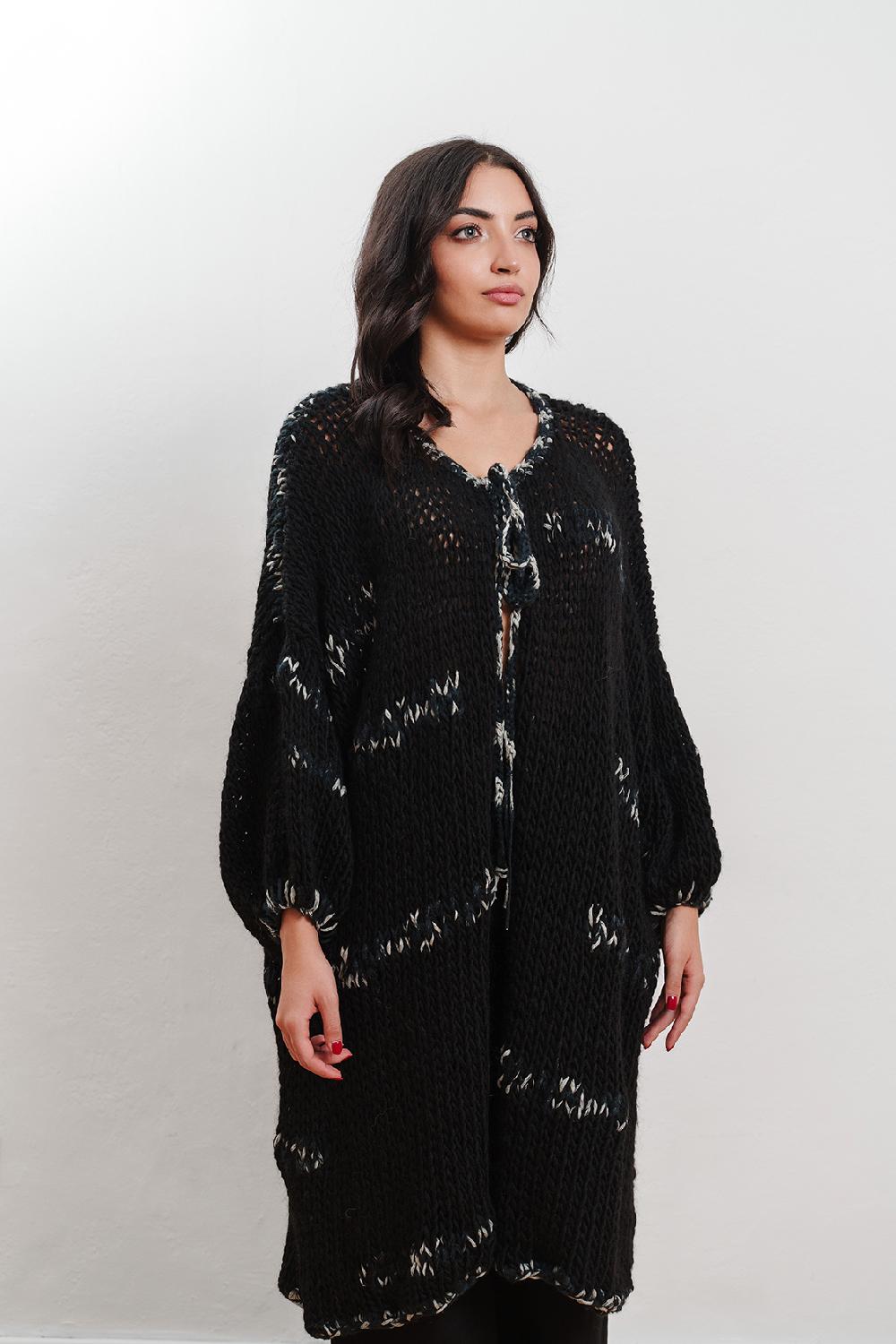 Tricot à Porter Maxi Cardigan intarsi 2025
