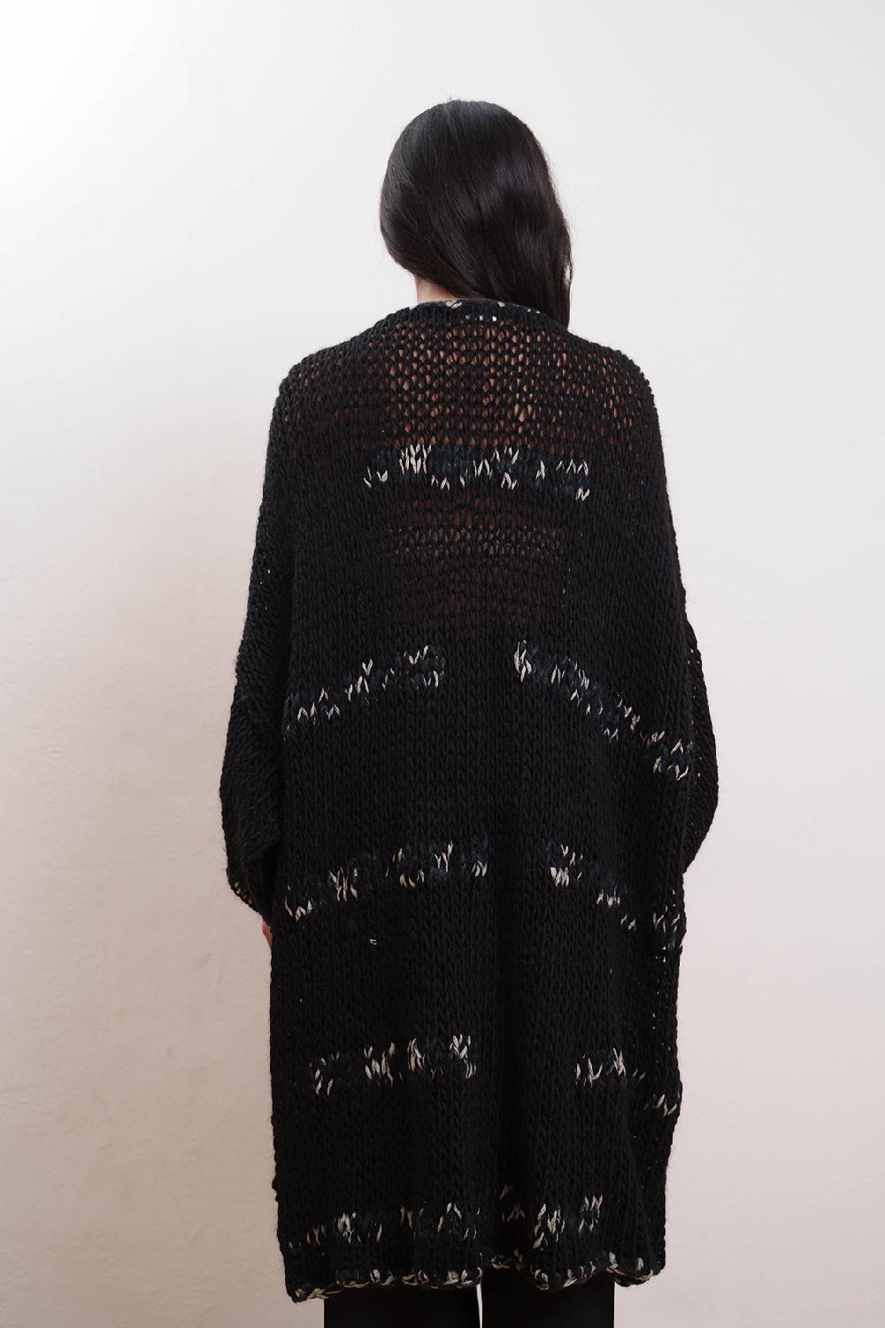 Tricot à Porter Maxi Cardigan intarsi 2025