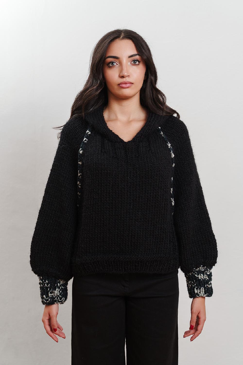 Tricot à Porter Maglia con cappuccio Qualità