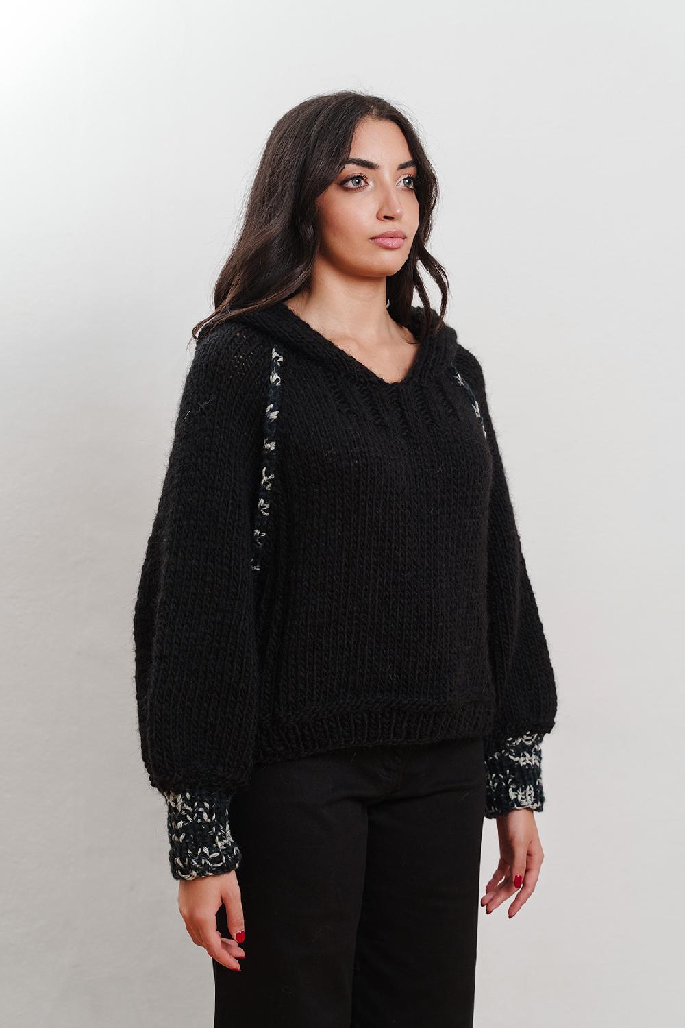 Tricot à Porter Maglia con cappuccio Qualità