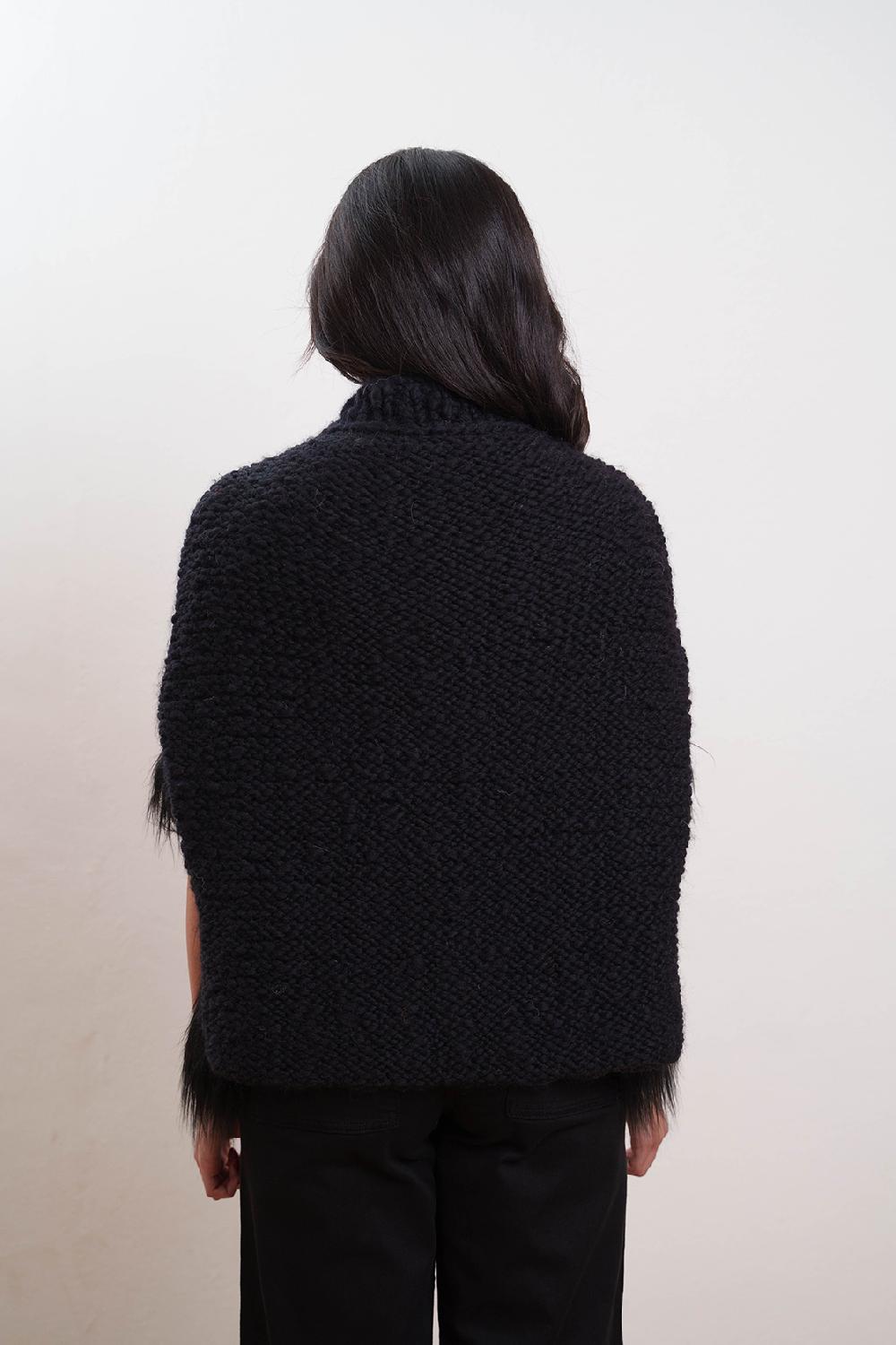 Tricot à Porter Poncho pelo Vendita