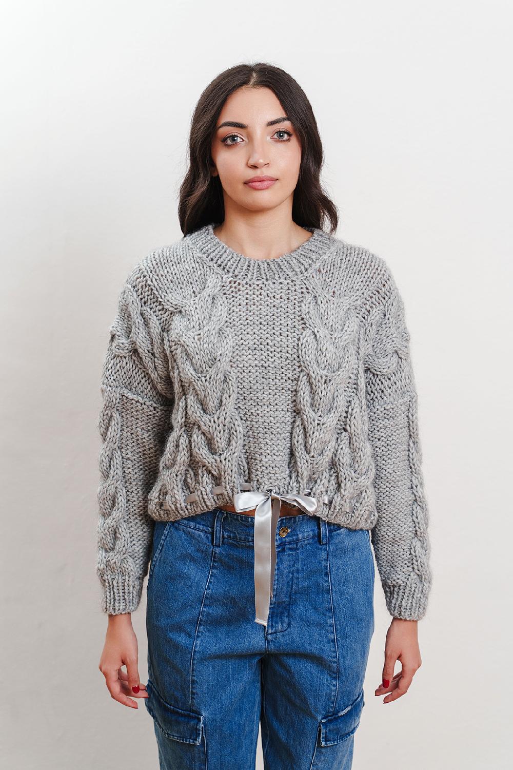 Tricot à Porter Maglia trecce Negozi Online